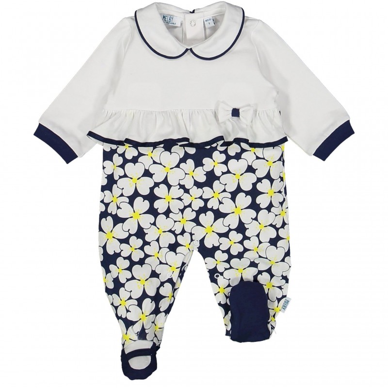 ☀️ TUTINA C/PIEDE JERSEY STRETCH NEONATA
