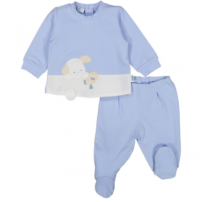 ☀️ COMPLETO CLINICA C/PIEDE JERSEY STRETCH NEONATO