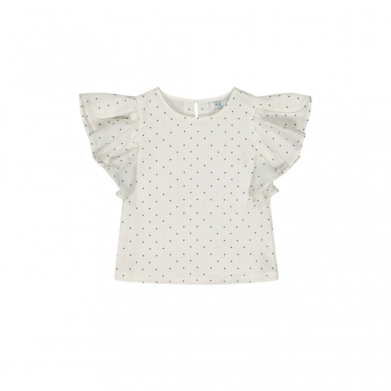 ☀️ BLUSA M/C.CREPE BOUBBLE BAMBINA