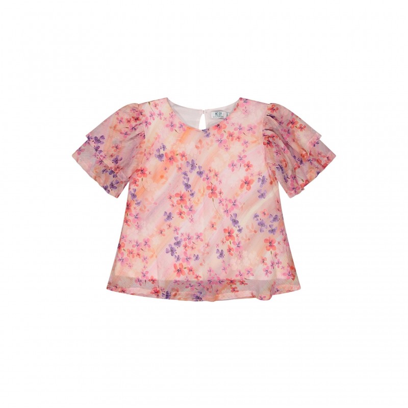 ☀️ BLUSA M/C.CREPONNE BAMBINA