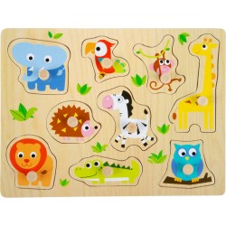 PUZZLE ANIMALI DELLO ZOO