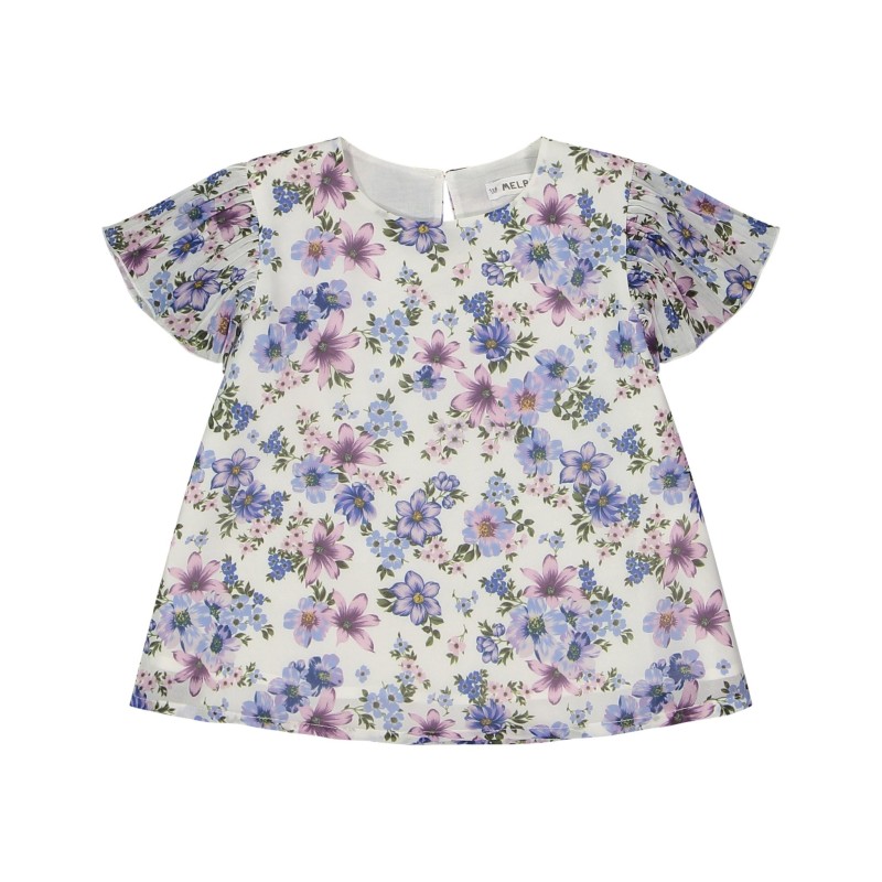 ☀️ BLUSA M/C.CHIFFON BAMBINA