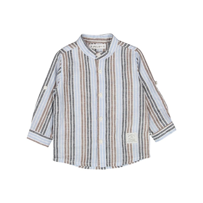 ☀️ CAMICIA M/L.MISTO LINO BABY M.