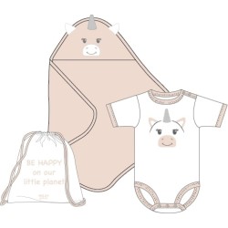 ❄️ ACCAPPATOIO SPUGNA E BODY M/C.INTERLOCK UNISEX