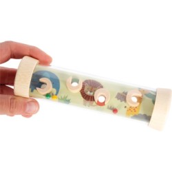 GIOCO DI PAZIENZA LABIRINTO CON PALLINE NEL TUBO