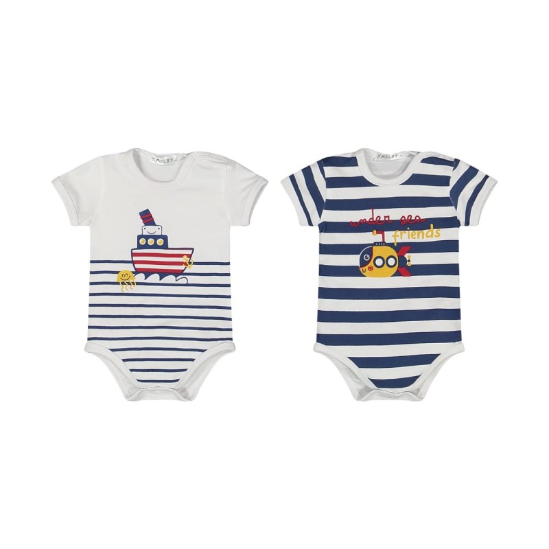 ☀️ CONF. BIPACK BODY M/C.JERSEY STRETCH NEONATO