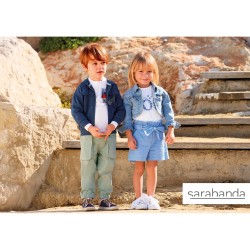 ☀️ PANTALONE TESSUTO NAVETTA CORTO