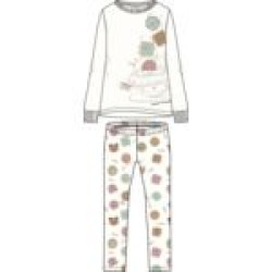 ❄️ PIGIAMA LUNGO INTERLOCK RAGAZZA