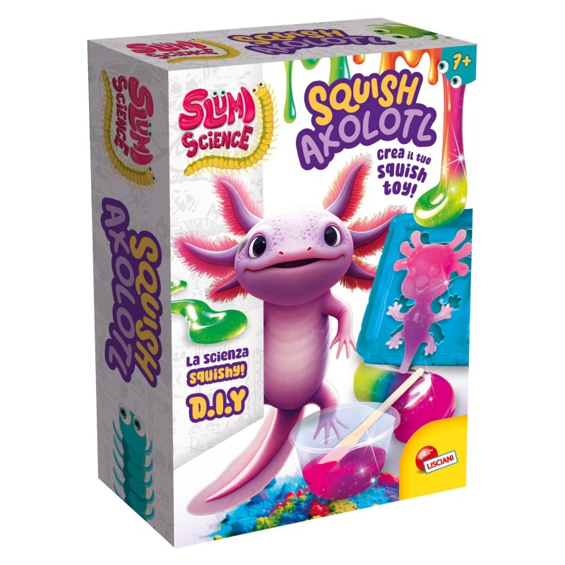 SLUMI SCIENCE POCKET SQUISH AXOLOTL