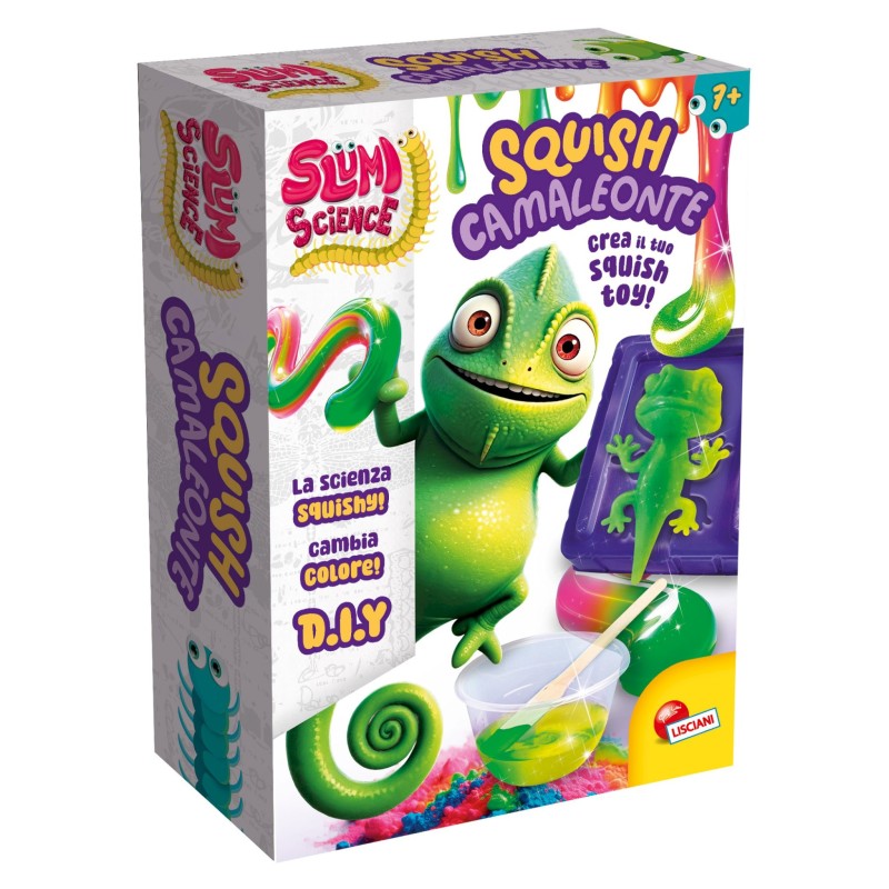 SLUMI SCIENCE POCKET SQUISH CAMALEONTE