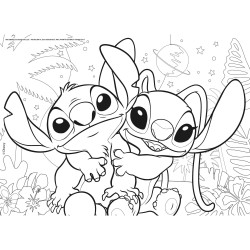 DISNEY PUZZLE DF M-PLUS 24 LILO & STITCH