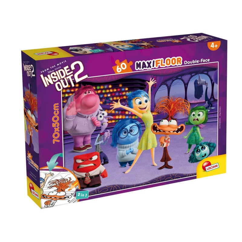 DISNEY PUZZLE DF MAXIFLOOR 60 INSIDE OUT 2