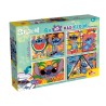 DISNEY PUZZLE DF MAXIFLOOR 4 X 48 LILO & STITCH