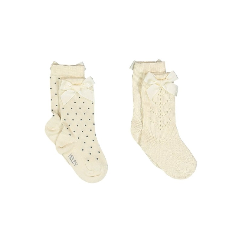 ❄️ CALZINO LUNGO BIPACK CALDO COTONE NEONATA