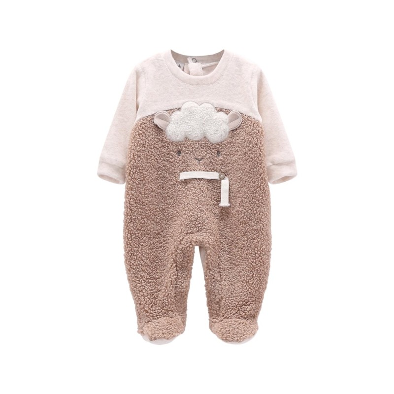 ❄️ TUTINA C/PIEDE CINIGLIA E PELLICCETTA NEONATO