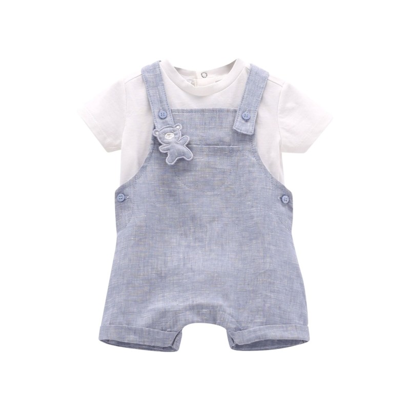 ☀️ COMPLETO JERSEY E MISTO LINO NEONATO