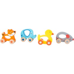 Display Animali colorati da spingere