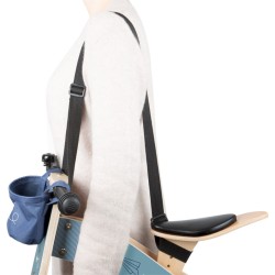 BICICLETTINA BLU AEREO DI CARTA