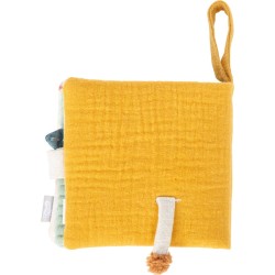 Libro sensoriale in stoffa per bebè "Little Lion"