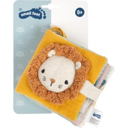 Libro sensoriale in stoffa per bebè "Little Lion"