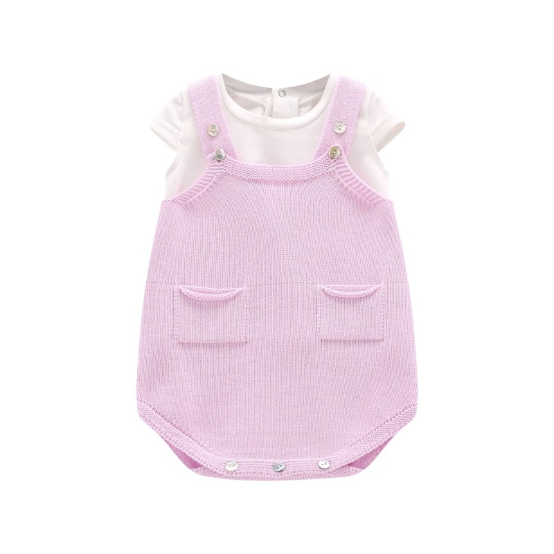 ☀️ COMPLETO TRICOT E JERSEY STRETCH NEONATA