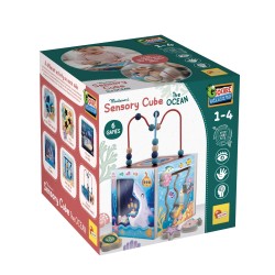 MONTESSORI LEGNO - SENSORY CUBE - THE OCEAN
