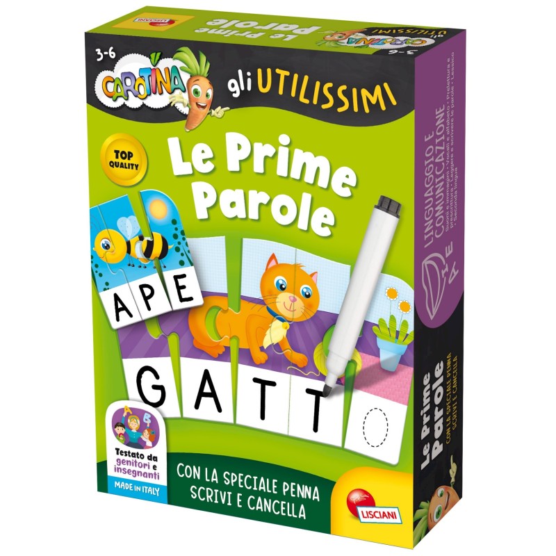 CAROTINA GLI UTILISSIMI LE PRIME PAROLE