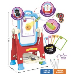 CAROTINA LAVAGNA PROIETTORE LED