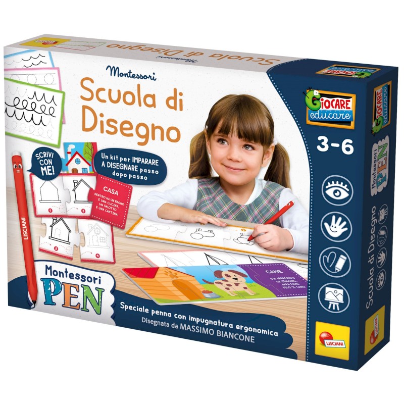 MONTESSORI PEN SCUOLA DI DISEGNO