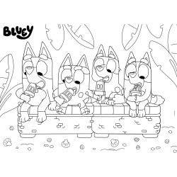 BLUEY ECO-PUZZLE DF 24