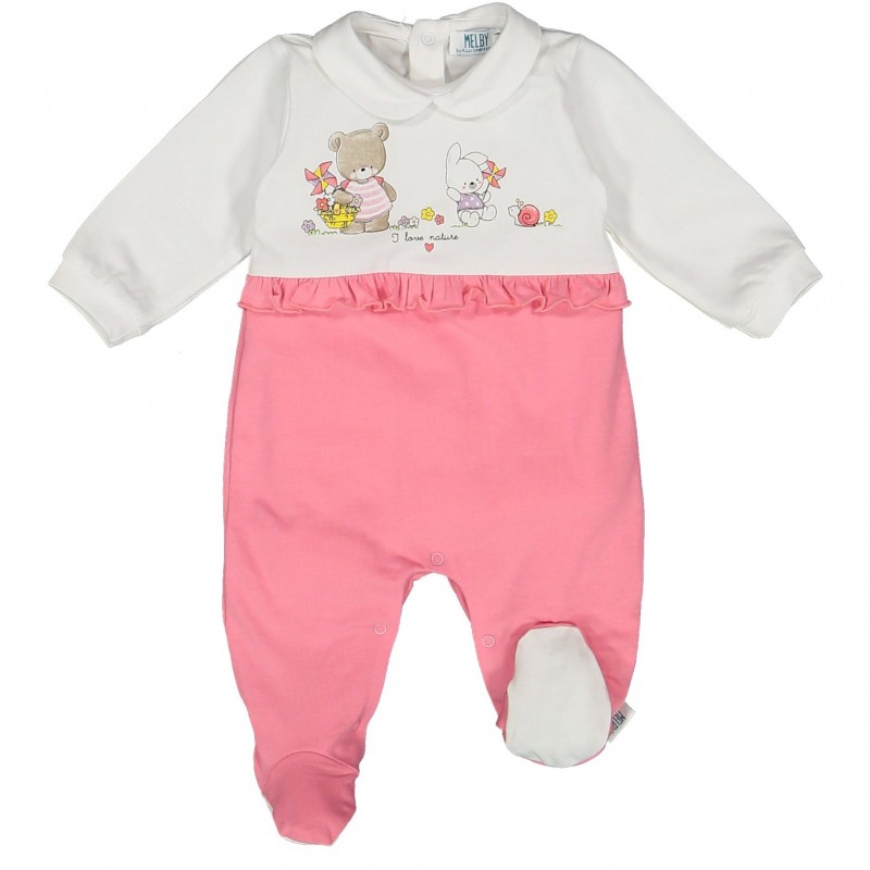 ☀️ TUTINA C/PIEDE JERSEY NEONATA