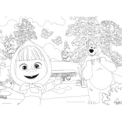 MASHA ECO-PUZZLE DF 24