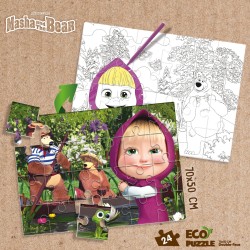 MASHA ECO-PUZZLE DF 24